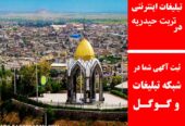 تبلیغات اینترنتی در تربت حیدریه
