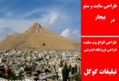طراحی سایت و سئو در بیجار
