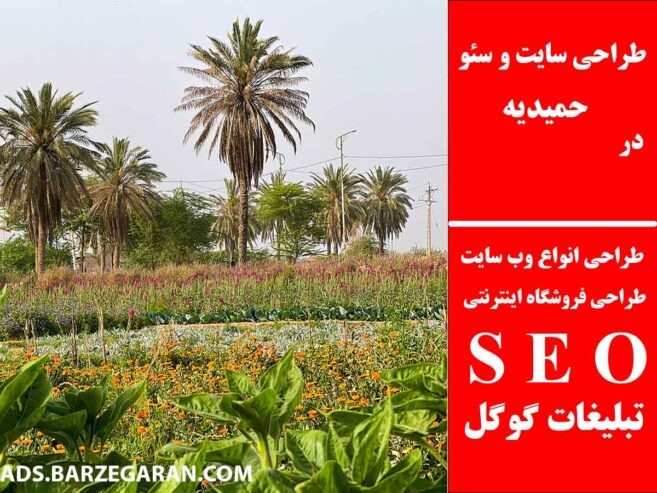 طراحی سایت و سئو در حمیدیه