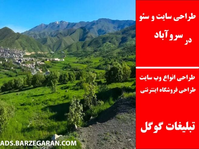 طراحی سایت و سئو در سروآباد