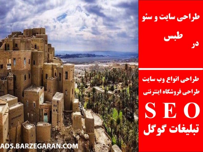 طراحی سایت و سئو در طبس