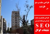 طراحی سایت و سئو در طرشت