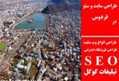 طراحی سایت و سئو در فردوس
