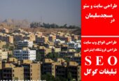 طراحی سایت و سئو در مسجدسلیمان