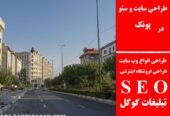 طراحی سایت و سئو در پونک