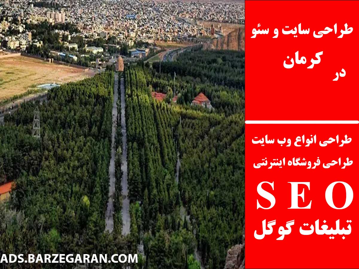 طراحی سایت و سئو در کرمان