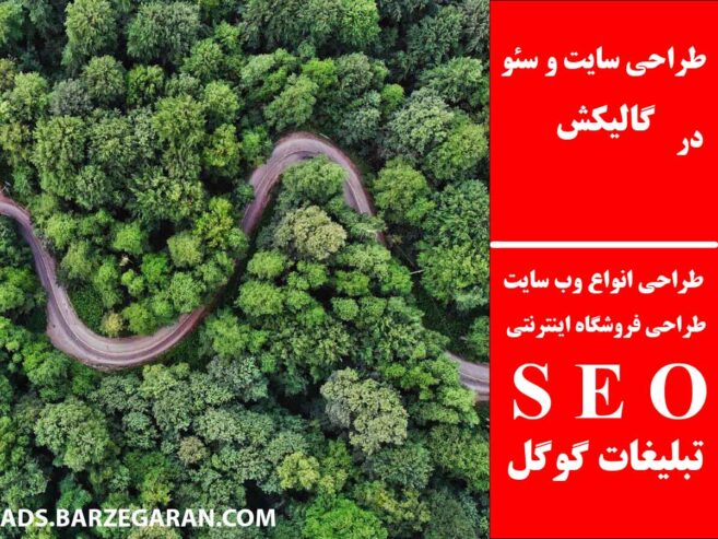 طراحی سایت و سئو در گالیکش