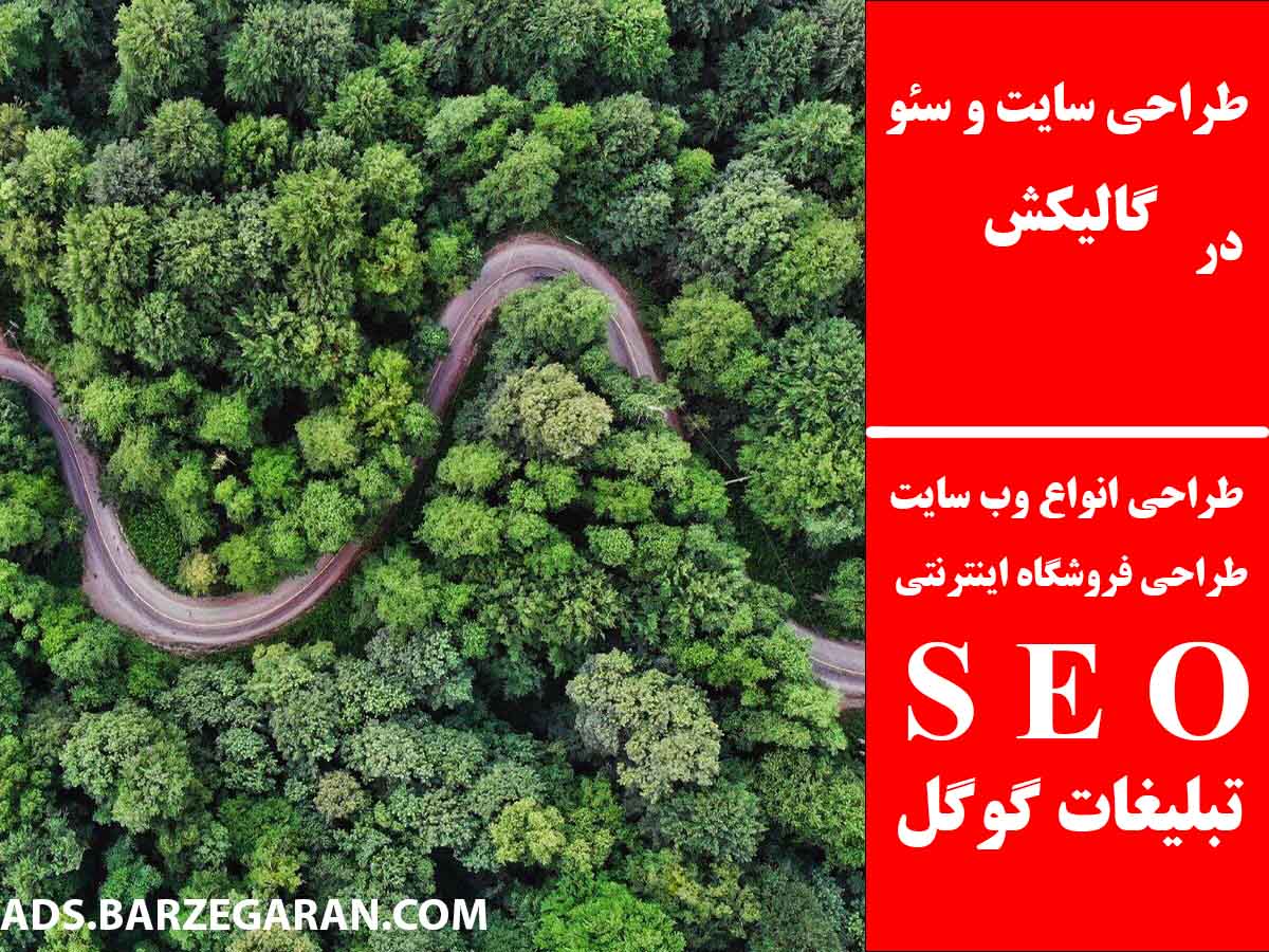 طراحی سایت و سئو در گالیکش